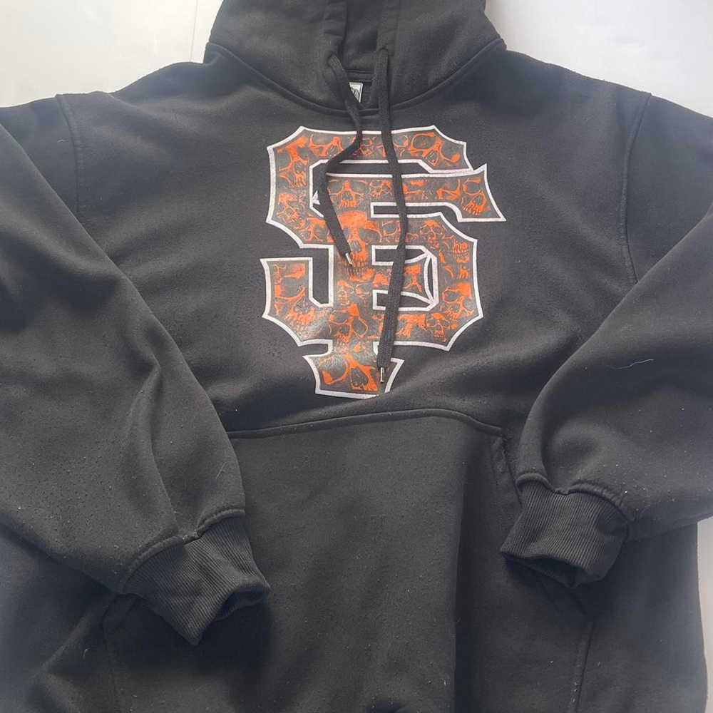 San francisco giants hoodie skull graphics